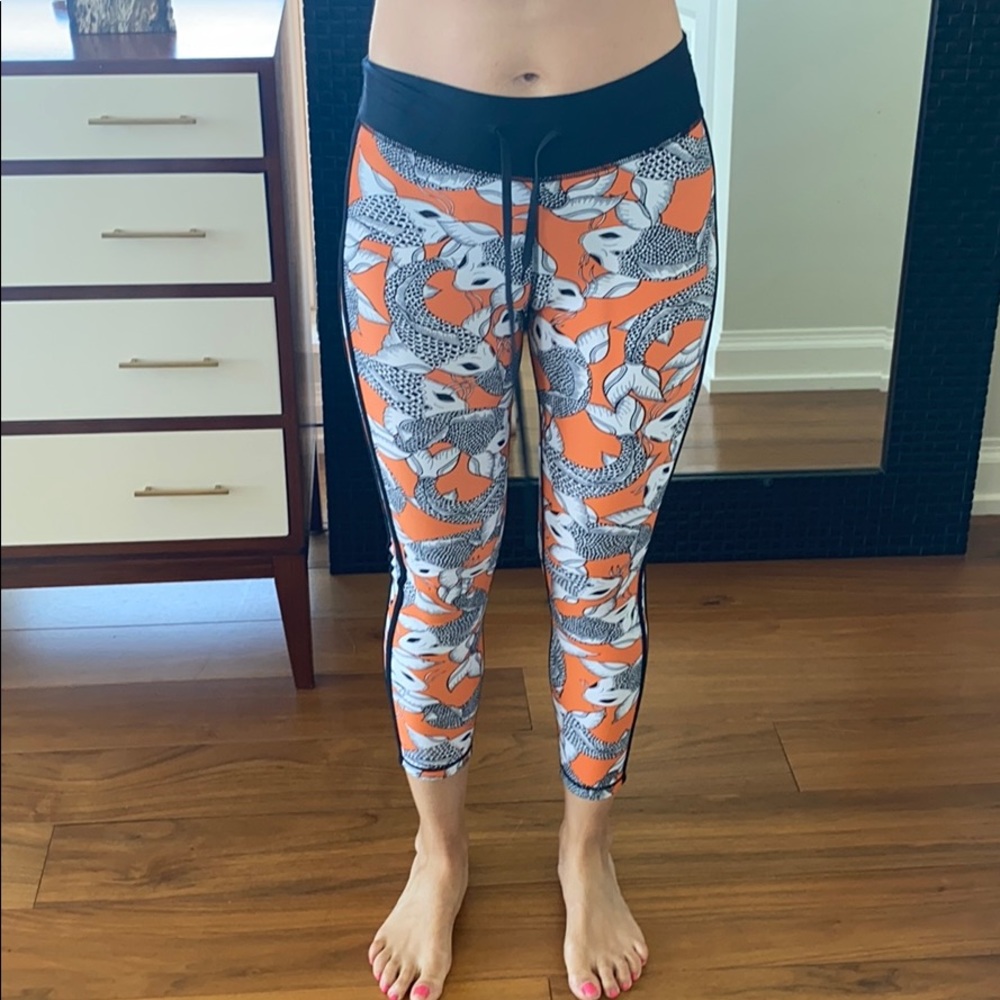 Colorful yoga pants